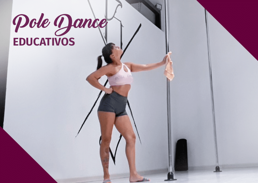 MINIATURA Educativo de Pole Dance – Meu Treino de Força, Grip e Lateralidade